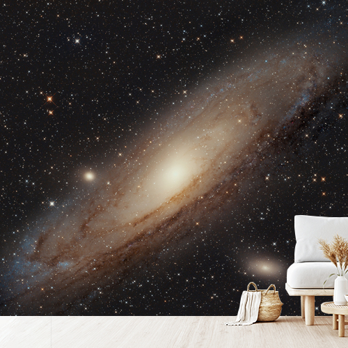 Papier peint personnalisable Galaxie Andromède