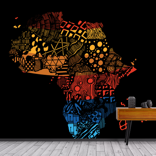 Papier peint personnalisable Afrique