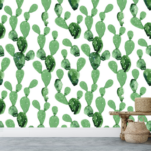 Papier peint personnalisable Cactus