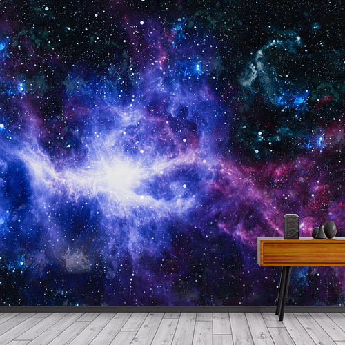 Papier peint personnalisable Colorful space