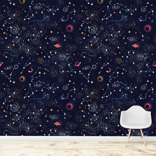 Papier peint personnalisable Constellations