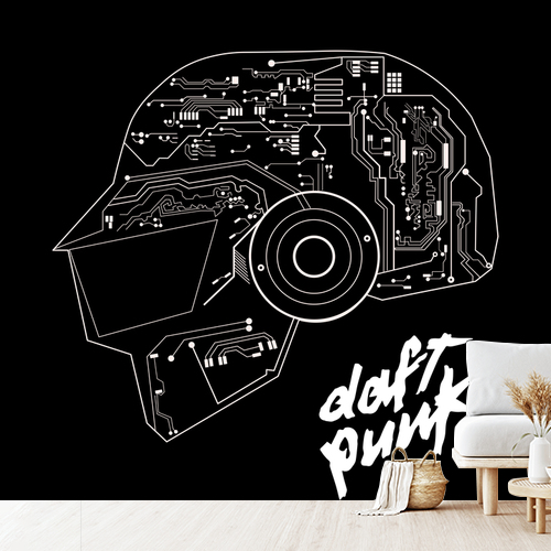Papier peint personnalisable Daft Punk