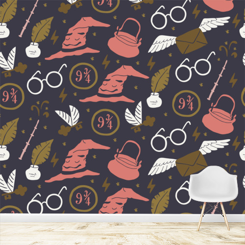 Papier peint personnalisable Harry Potter