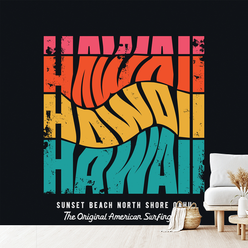 Papier peint personnalisable Hawaii