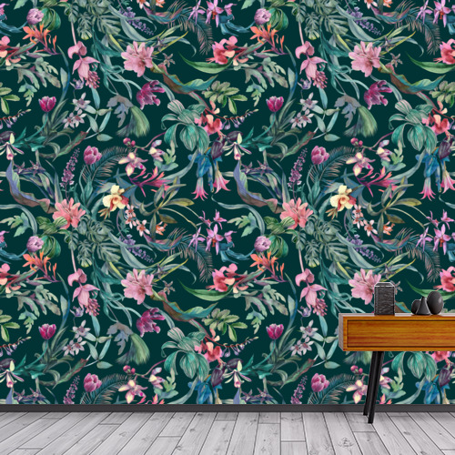 Papier peint personnalisable Les plantes tropicales