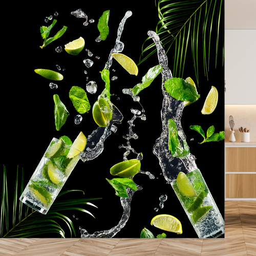 Papier peint personnalisable Mojito