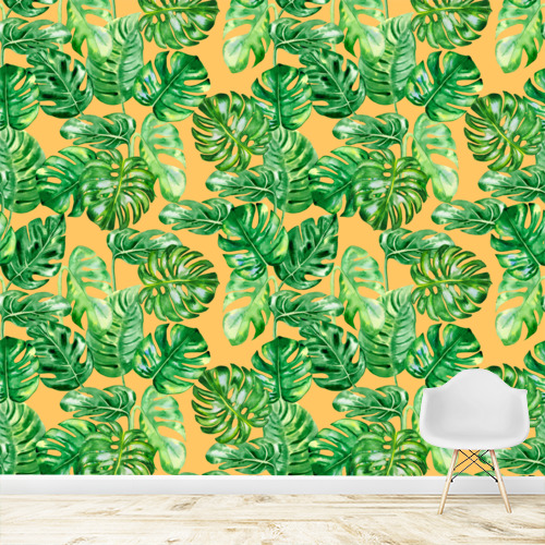 Papier peint personnalisable Monstera minima