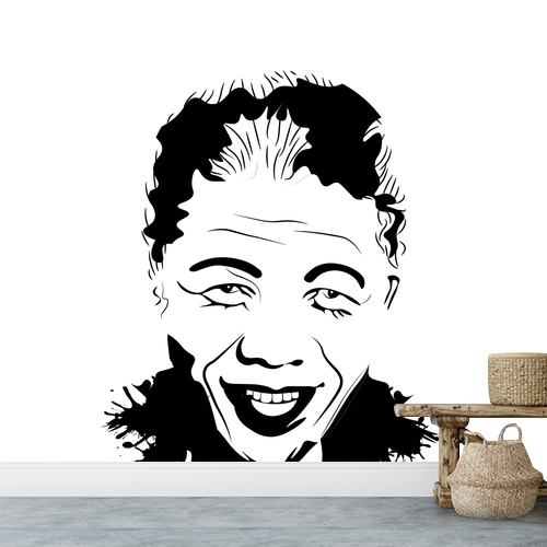 Papier peint personnalisable Nelson Mandela