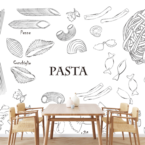 Papier peint personnalisable Pasta