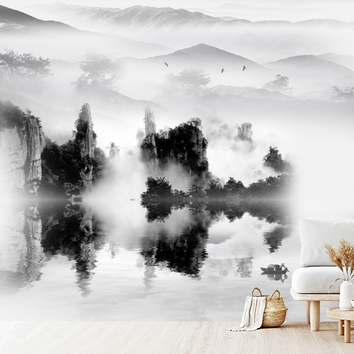 Papier peint personnalisable Paysage chinois