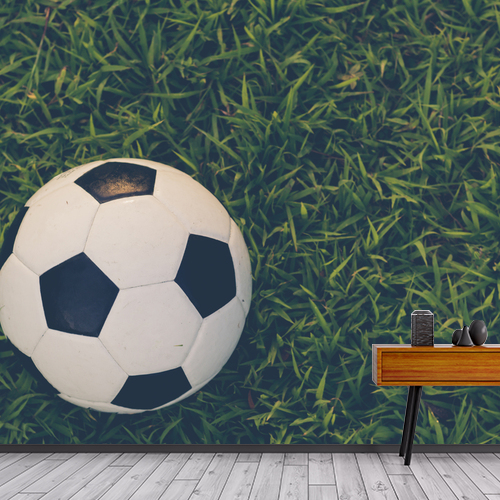 Papier peint personnalisable Terrain de football