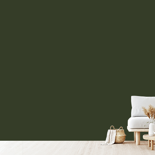 Papier peint personnalisable Vert olive