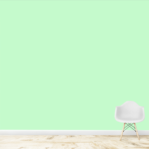 Papier peint personnalisable Vert pastel