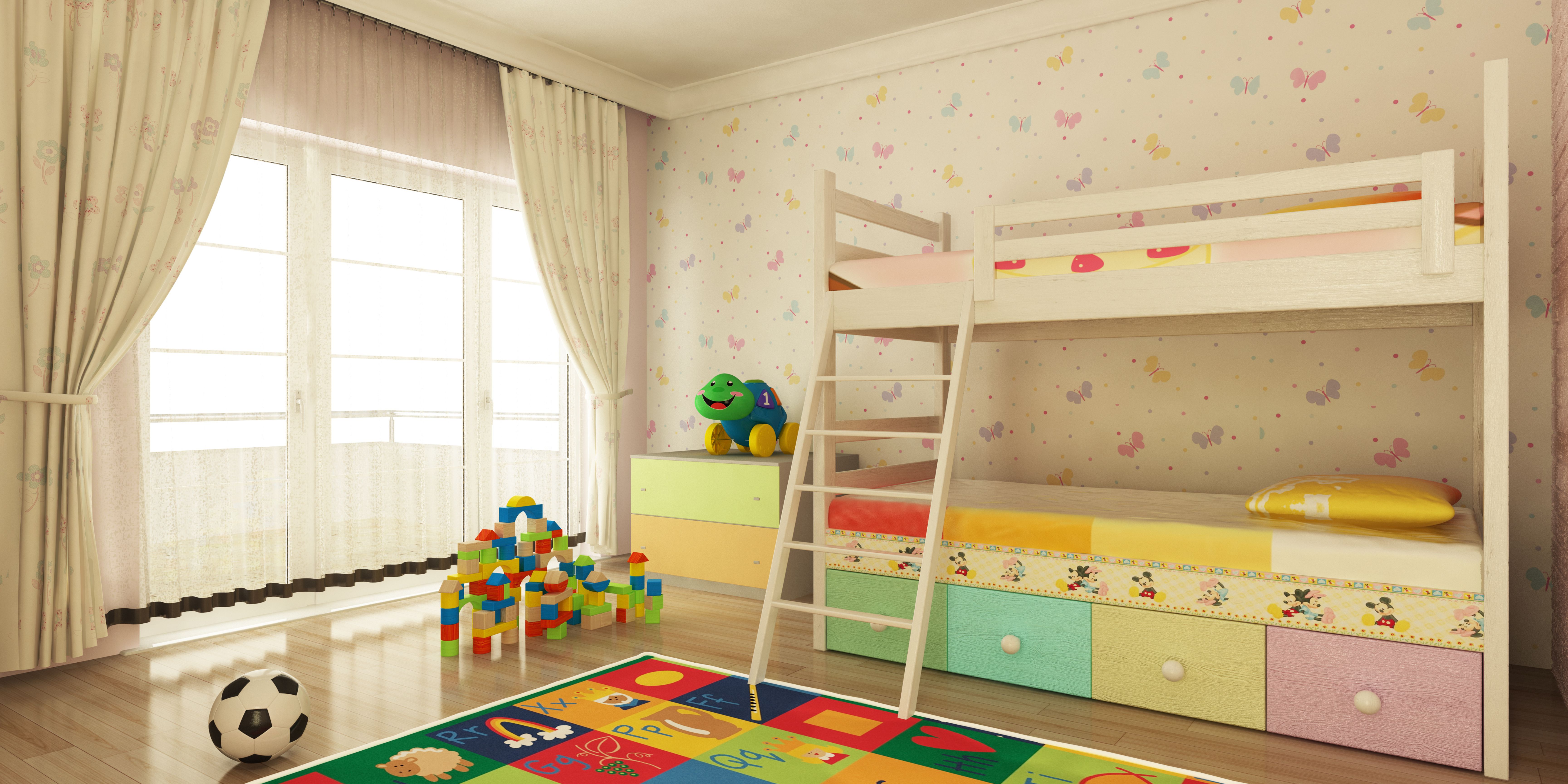 Chambre d’enfant : des papiers peints pour stimuler leur imagination