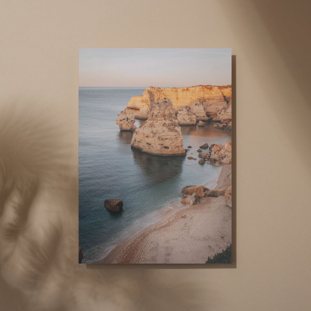 impression de photos de vacances sur poster métallique