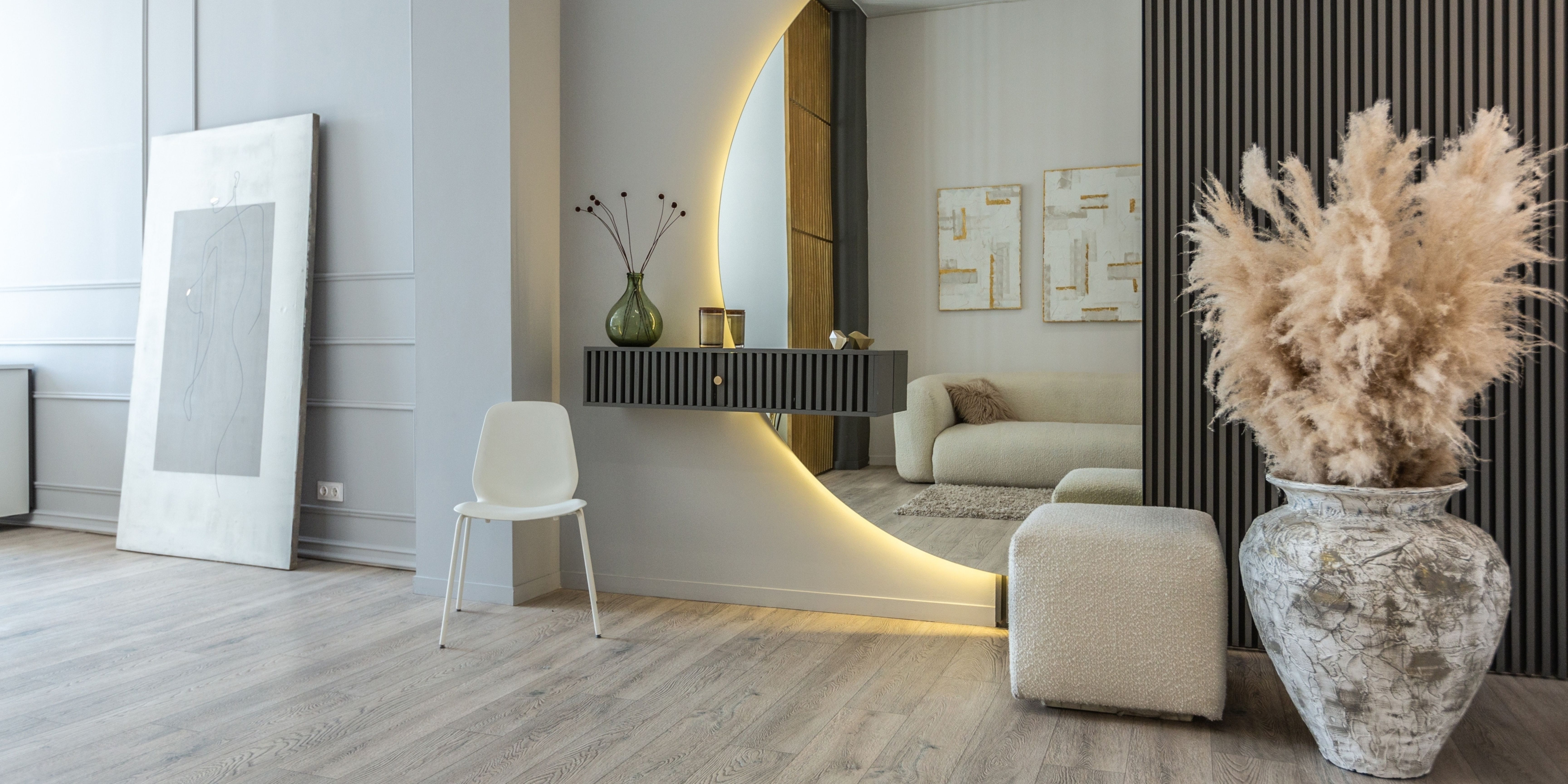 agrandir visuellement votre intérieur - miroir