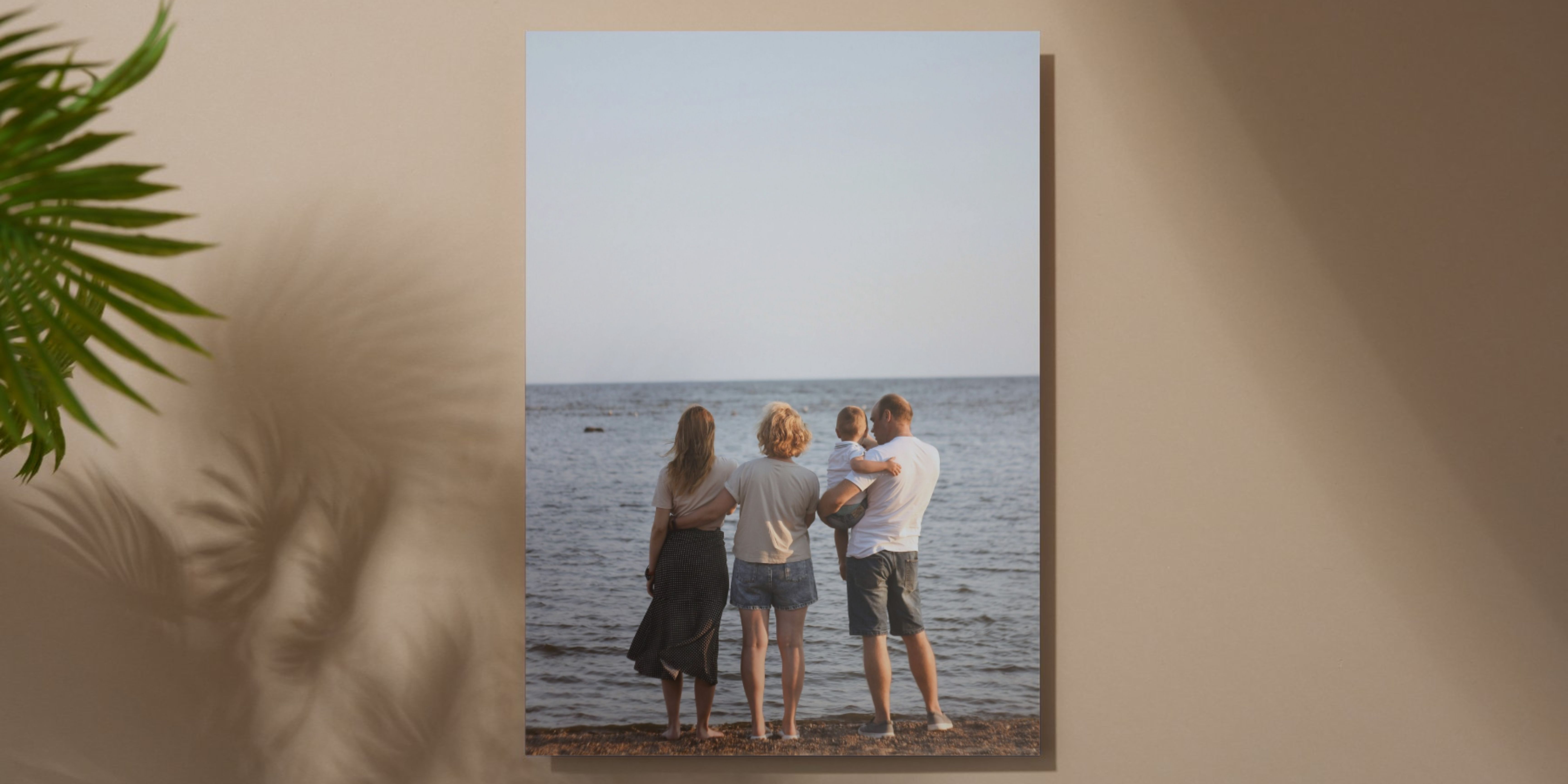 Imprimez vos photos de vacances sur un poster métallique !