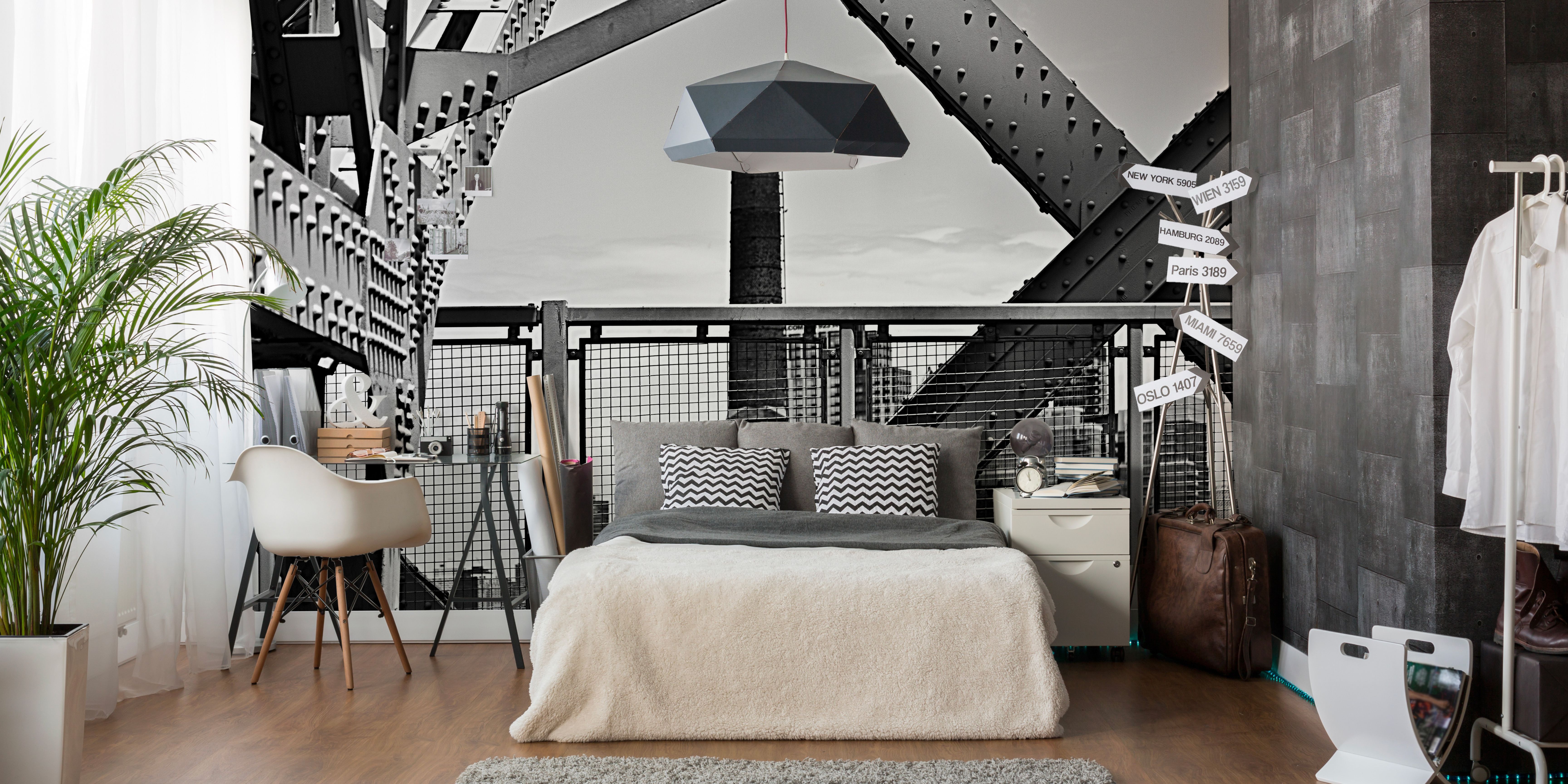 Papier peint noir et blanc : le choix idéal pour un intérieur élégant